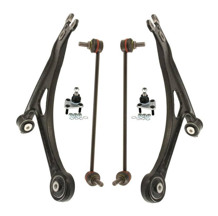 Audi Suspension Control Arm Kit – Front (6 Pieces) 8N0407365C – Lemfoerder 3089237KIT