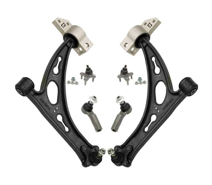 Audi VW Suspension Control Arm Kit – Front (6 Pieces) 1K0423811J – Lemfoerder 3089243KIT