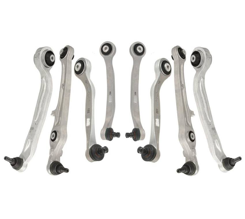 Audi Suspension Control Arm Kit – Front (8 Pieces) 4F0407694H – Lemfoerder 3089264KIT