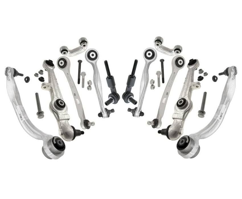 Audi Suspension Control Arm Kit – Front (12 Pieces) 8E0407694AG – Lemfoerder 3089360KIT