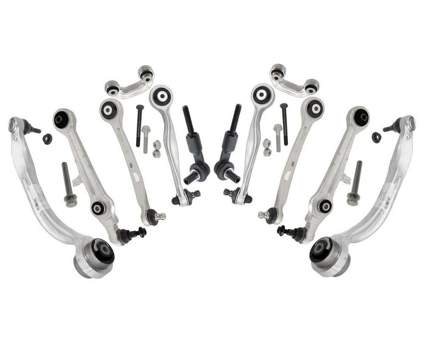 Audi VW Suspension Control Arm Kit – Front (12 Pieces) 8E0407694AG – Lemfoerder 3089367KIT