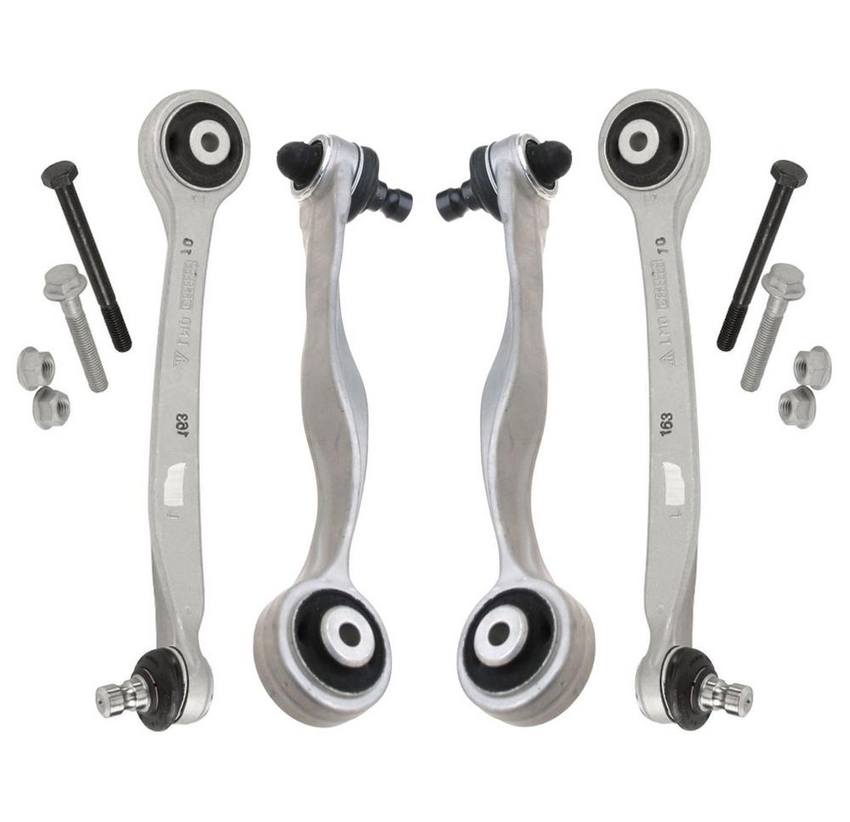 Audi VW Suspension Control Arm Kit – Front Upper (Forward and Rearward) 8E0407510P – Lemfoerder 3089380KIT