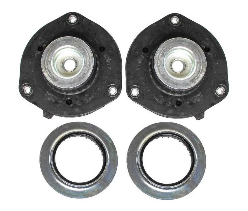 Audi VW Suspension Strut Mount Kit – Front (Driver and Passenger Side) 1K0412331B – Rein 3089391KIT