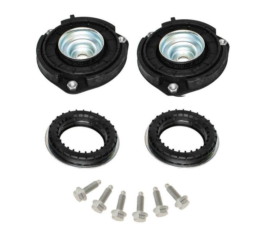 Audi VW Suspension Strut Mount Kit – Front 1K0412331B – Lemfoerder 3089398KIT