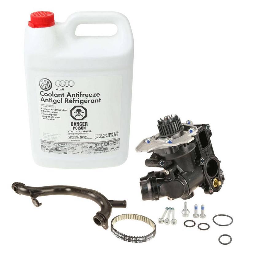 Audi Cooling System Service Kit WHT006407 – Rein 3089412KIT