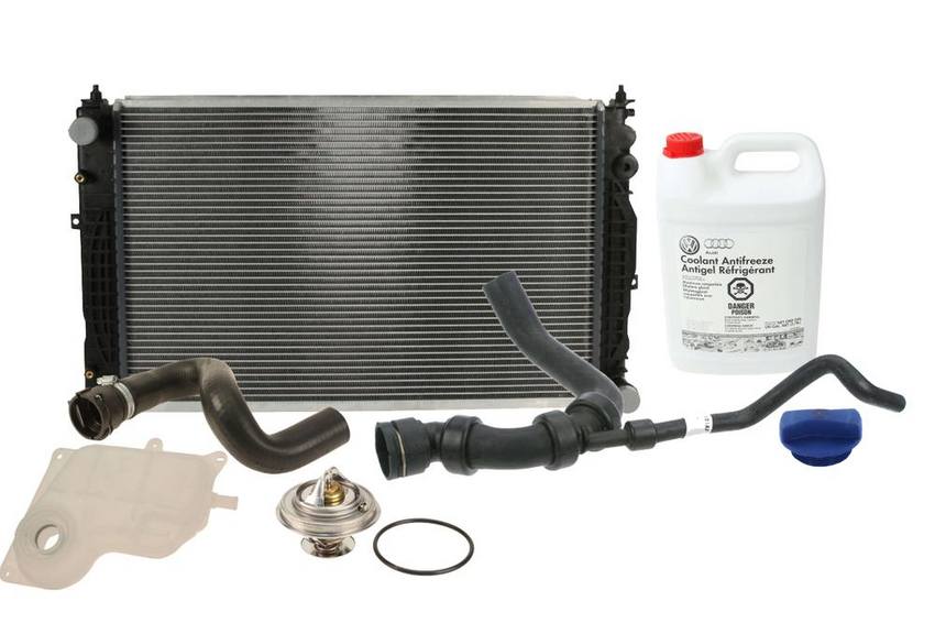 Audi VW Cooling System Service Kit G013A8J1G – Euromotiv Kit 3089511KIT