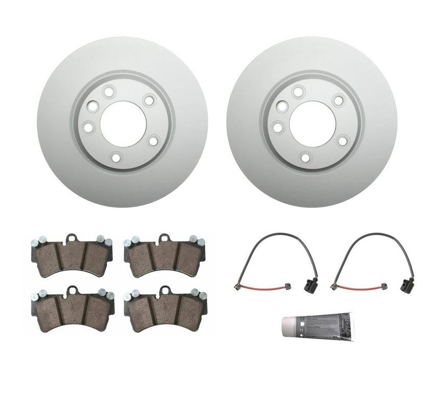 Audi Disc Brake Pad and Rotor Kit – Front (350mm) N91028202