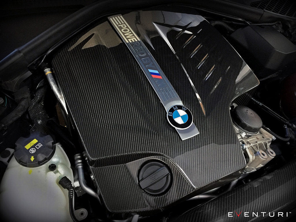 Eventuri BMW F87 M2 N55 Black Carbon Engine Cover