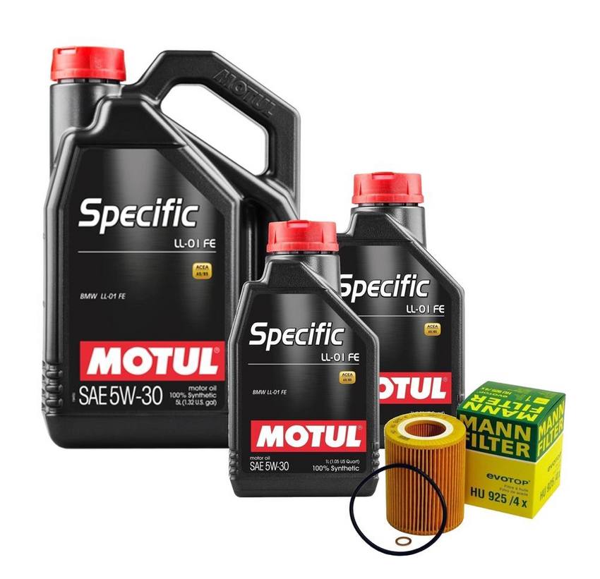 BMW Engine Oil Change Kit – Motul 11427512300 (5W-30) (SPECIFIC LL-01 FE)