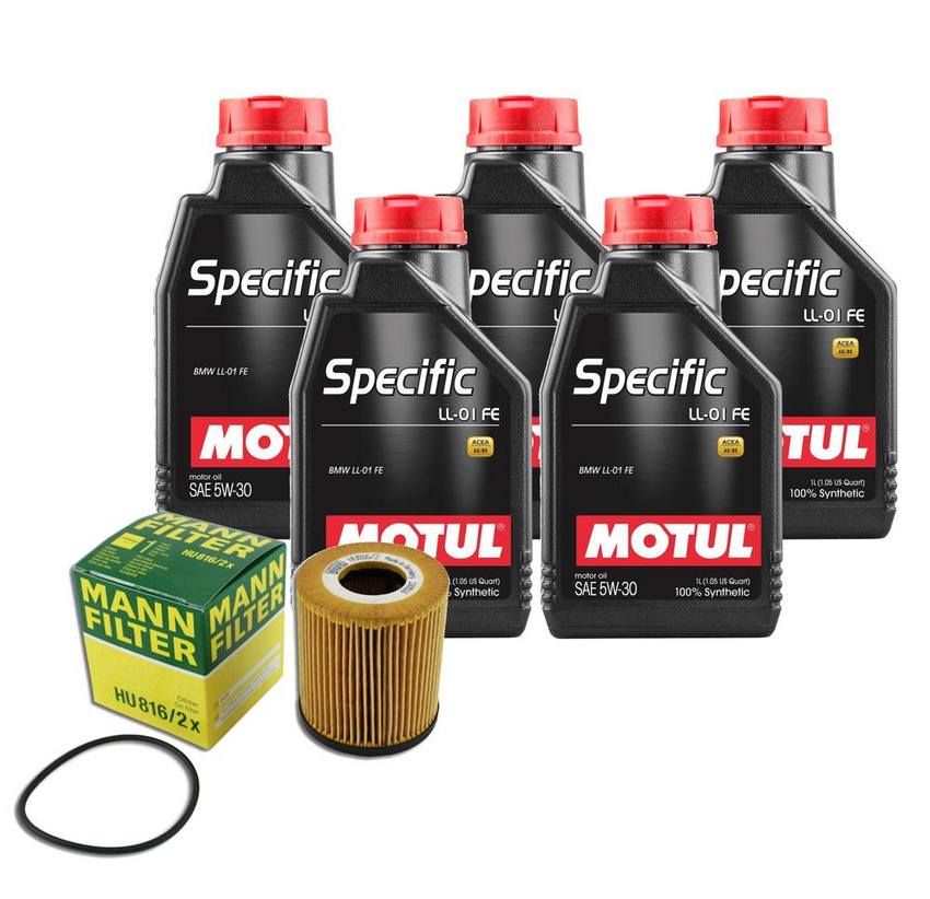 Mini Engine Oil Change Kit – 11427512446 (5W-30) (SPECIFIC LL-01 FE)