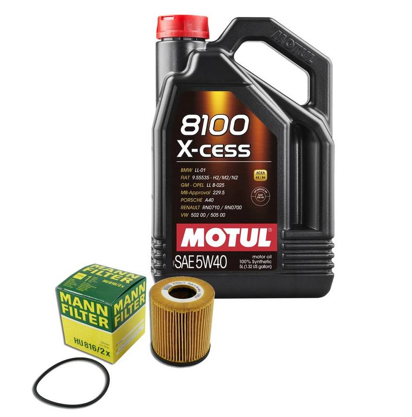 Mini Engine Oil Change Kit – 11427512446 (5W-40) (X-CESS 8100)