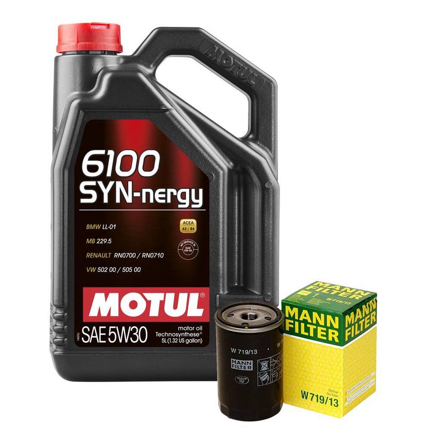 Mercedes Engine Oil Change Kit – Motul 1021840501 (5W-30) (SYN-Nergy 6100)