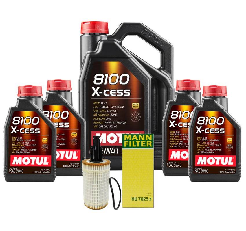 Motul Engine Oil Change Kit – (5W40) (X-CESS 8100)