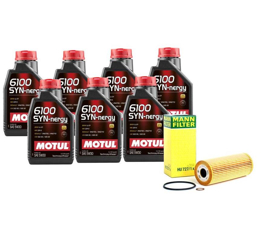 Mercedes Engine Oil Change Kit – Motul 1041800109 (5W30) (SYN-NERGY 6100)