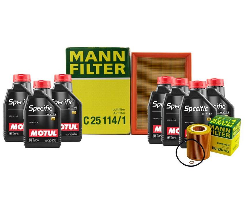 BMW Engine Oil Change Kit – Motul 13721744869 (5W30) (SPECIFIC LL-01 FE)