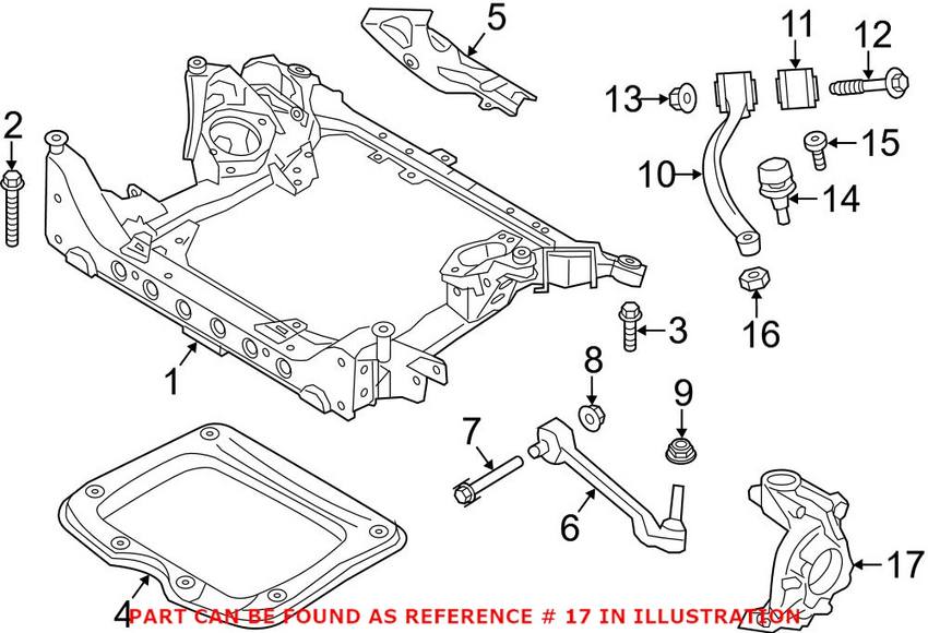 Steering Knuckle – Front Driver Side