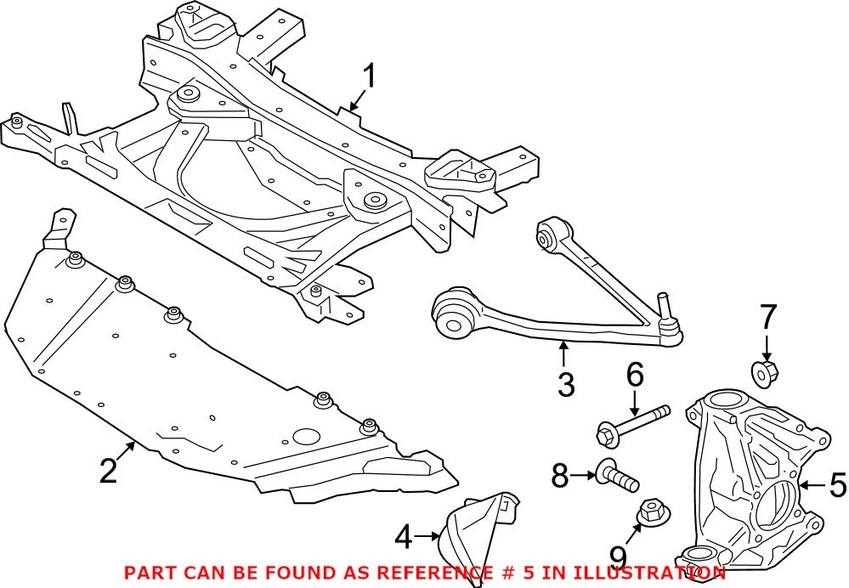 Steering Knuckle – Front Pasenger Side