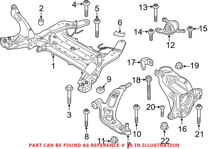 Steering Knuckle – Front Driver Side