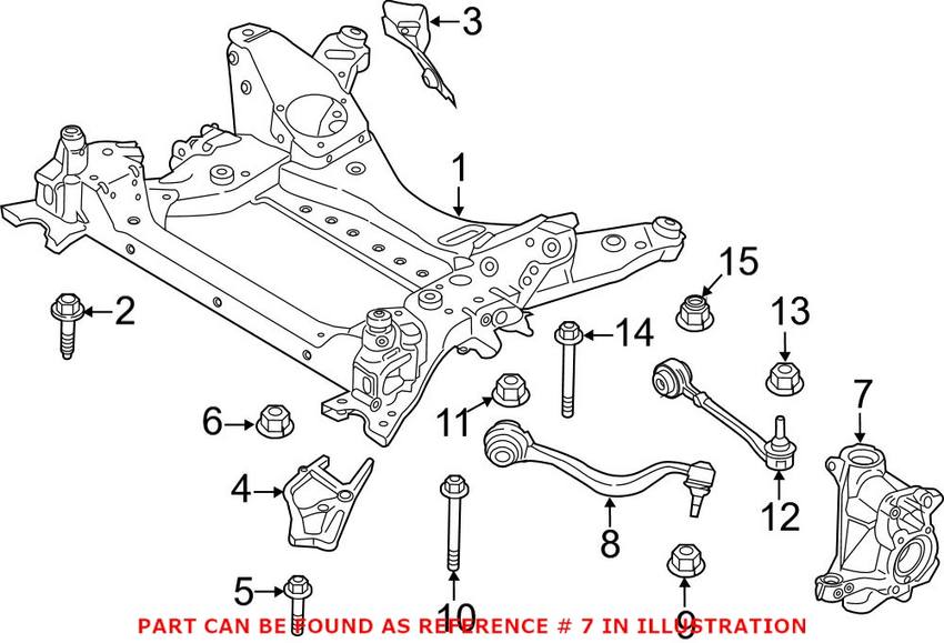 Steering Knuckle – Front Driver Side