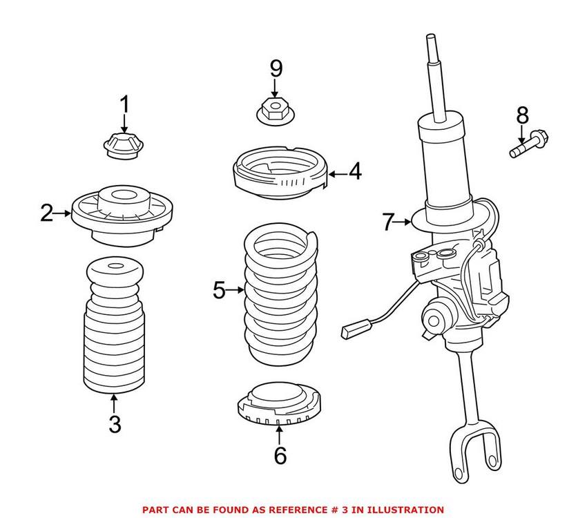 Suspension Strut Bellows – Front