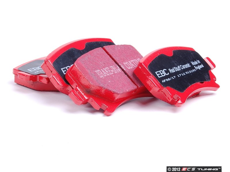 Front & Rear Brake Pad kit - EBC RedStuff