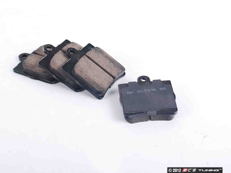 Rear Euro Ceramic Brake Pad Set