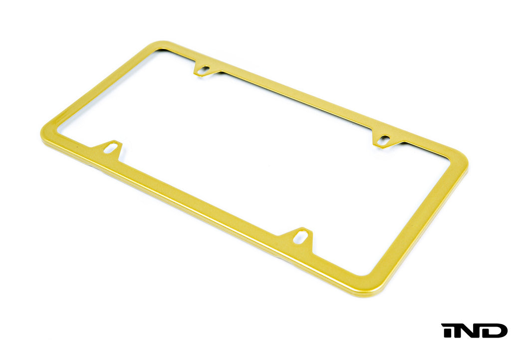 IND Painted License Plate Frame