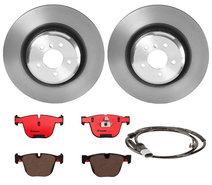 Disc Brake Pad and Rotor Kit – Rear (385mm) (Ceramic)