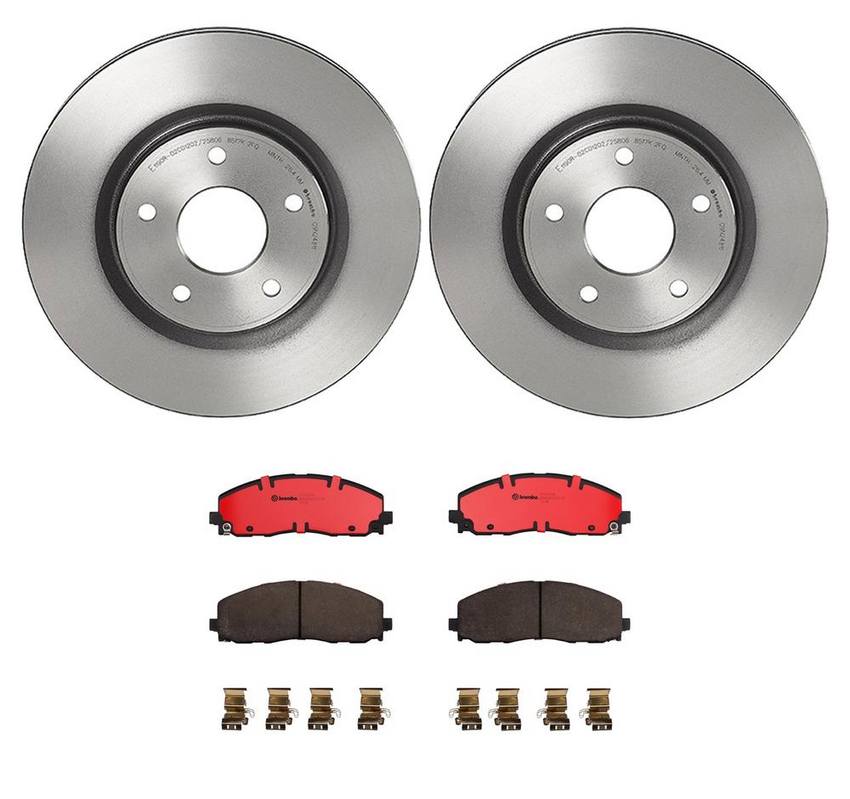 Brembo Brake Pads and Rotors Kit – Front (330mm) (Ceramic)