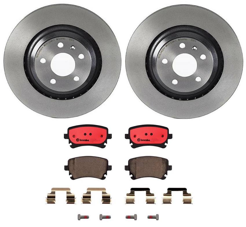 Audi Brembo Brake Kit – Pads and Rotors Rear (330mm) (Ceramic) 8E0698451P – Brembo 3269314KIT