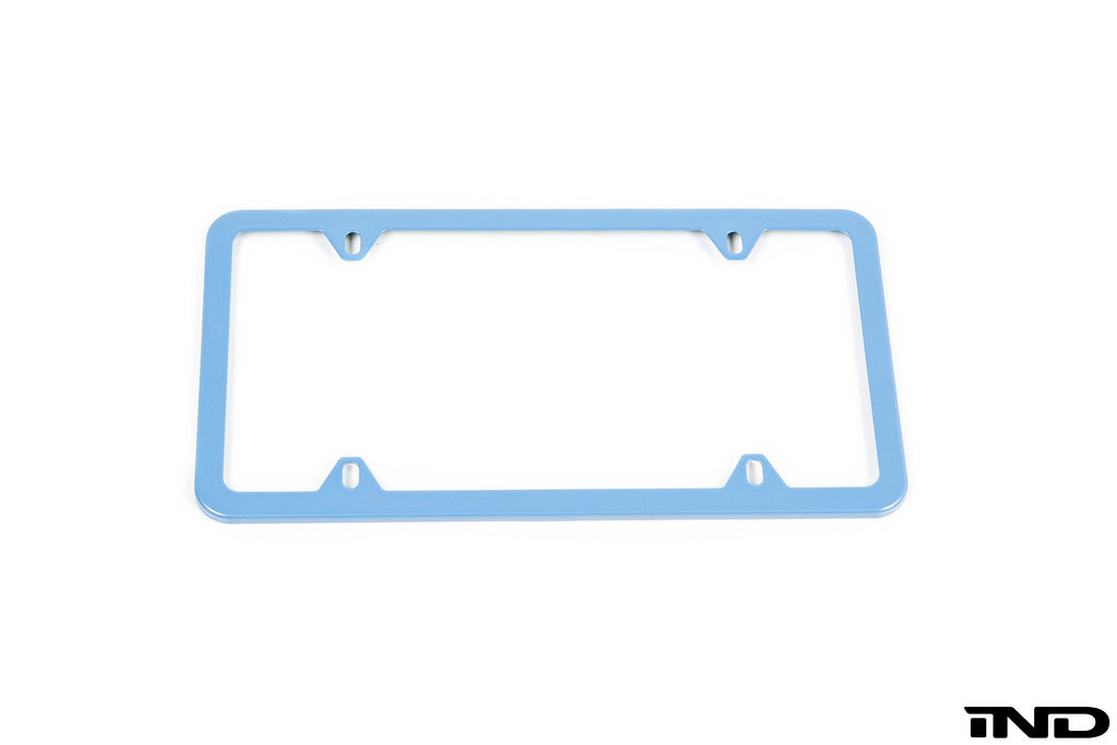 IND Painted License Plate Frame