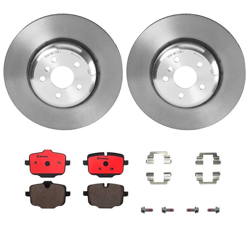 BMW Brembo Brake Kit – Pads and Rotors Rear (345mm) (Ceramic) 34216870552 – Brembo 3274572KIT