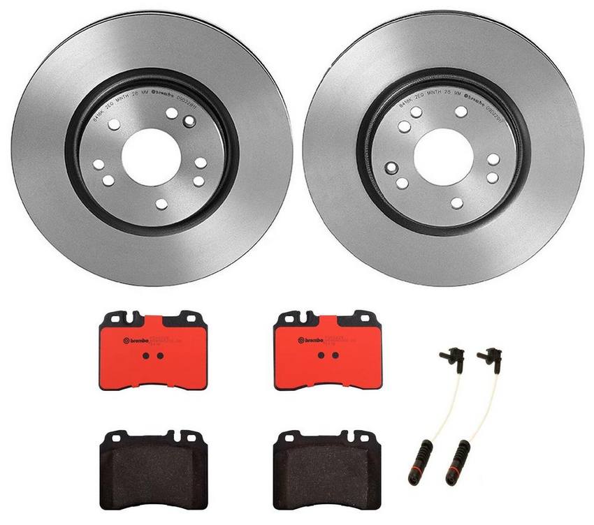 Brembo Brake Pads and Rotors Kit – Front (320mm) (Ceramic)