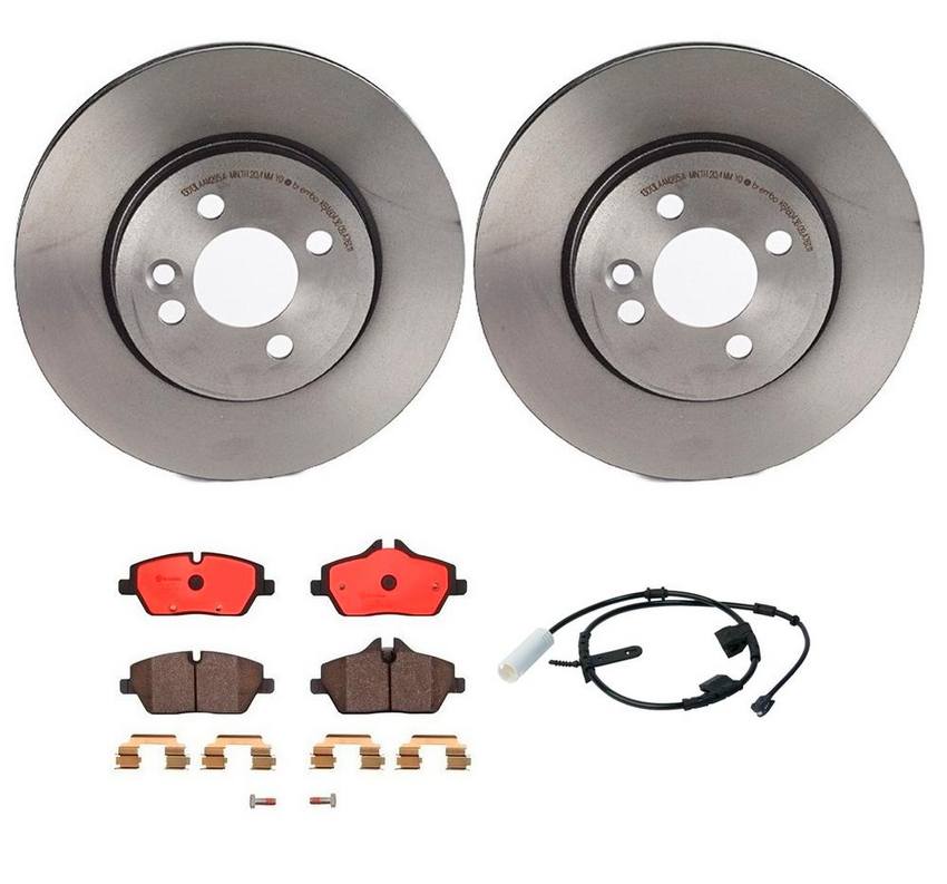 Mini Brakes Kit – Brembo Pads and Rotors Front (280mm) (Ceramic) 34356792572 – Brembo 3274675KIT