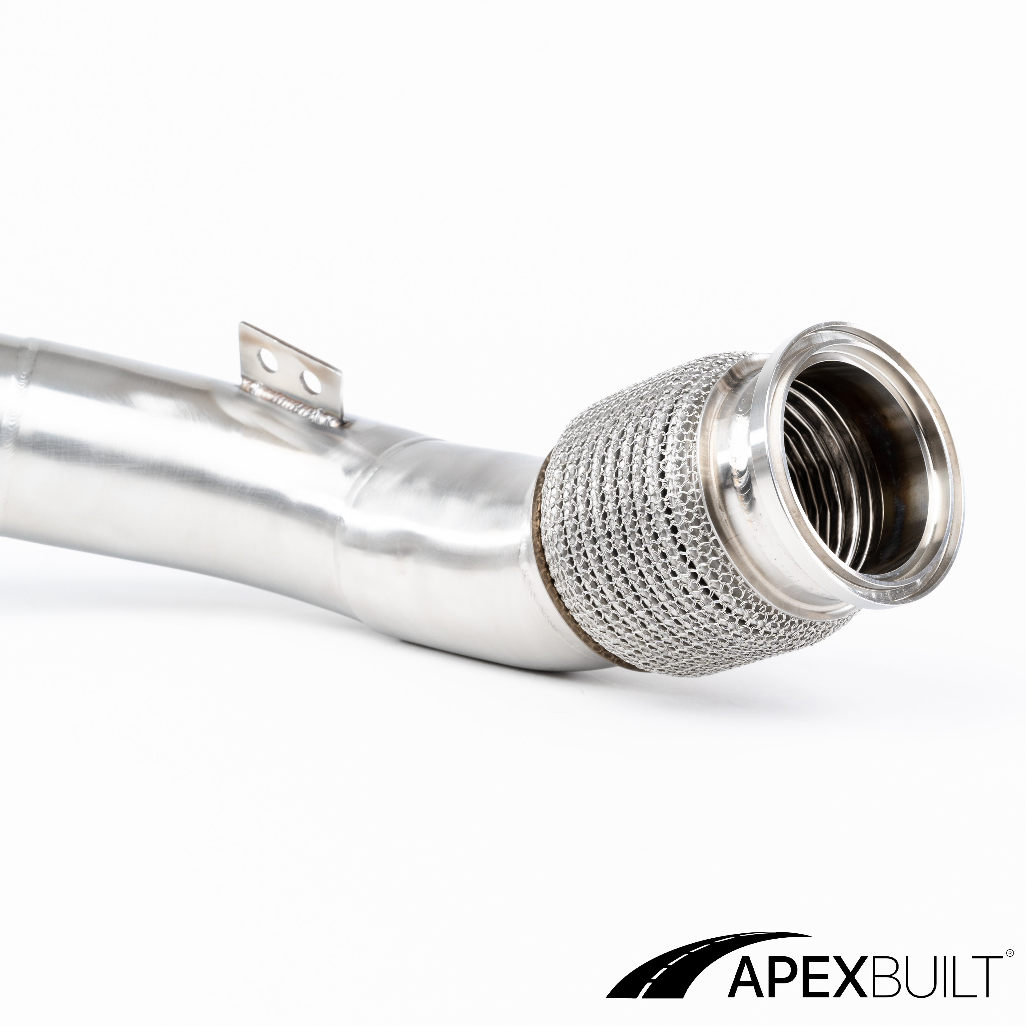 ApexBuilt® BMW F90 M5 & F92/F93 M8 Secondary Race Downpipes (S63N, 2018+)