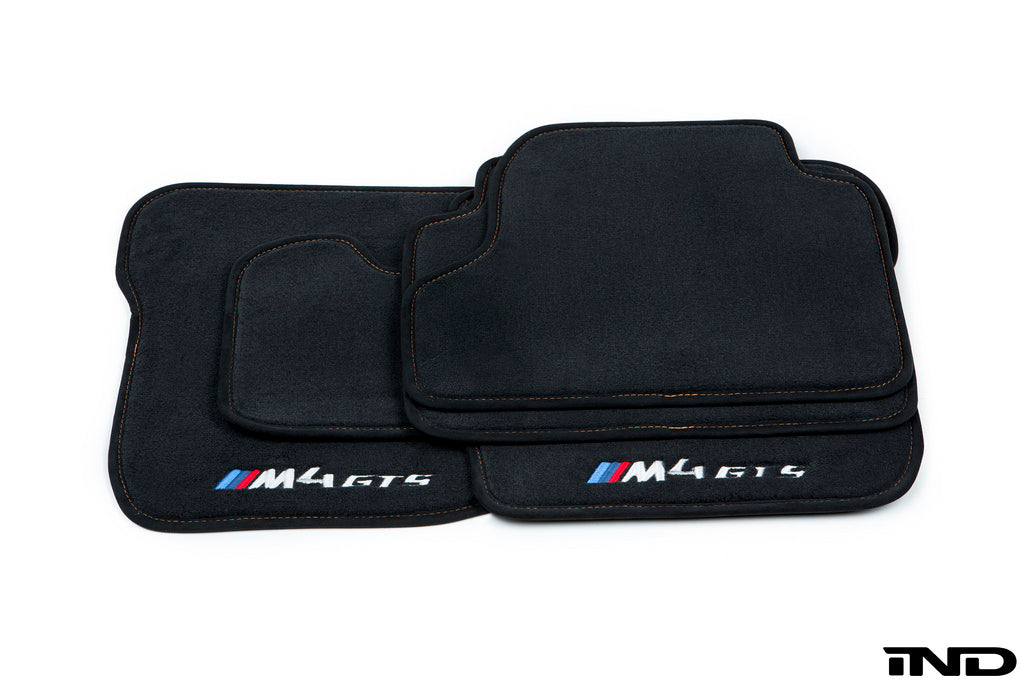 IND F82 M4 GTS Floor Mat Set