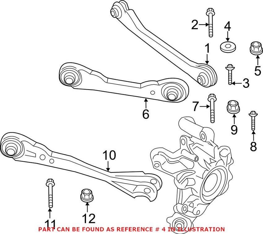 Alignment Camber Adjusting Eccentric