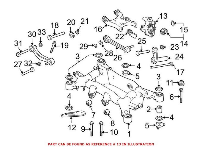 Suspension Knuckle – Rear Passenger Right