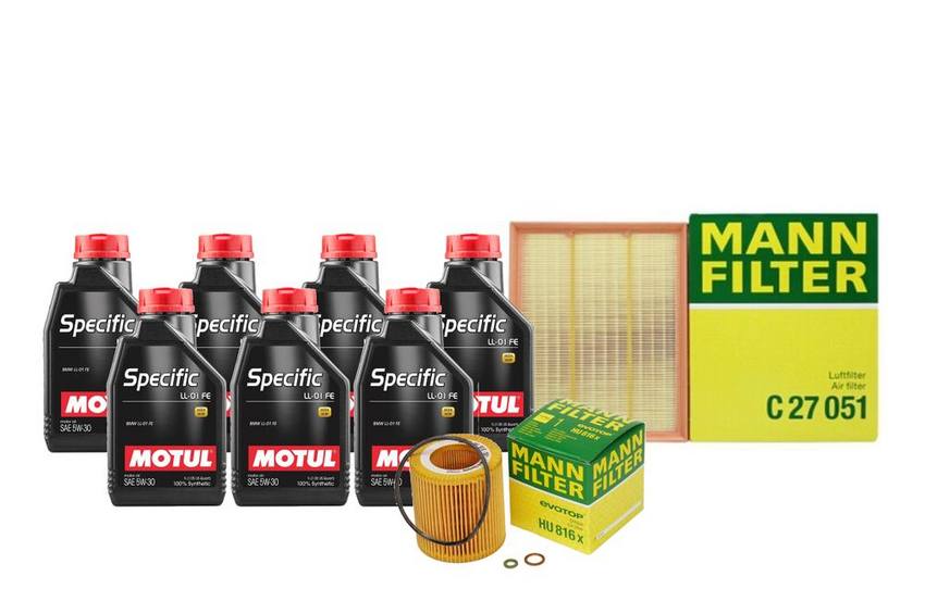 Motul Engine Oil Change Kit – (5W30) (SPECIFIC LL-01 FE)