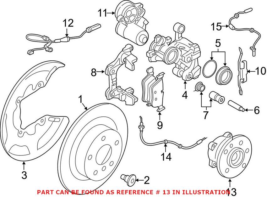 Wheel Bearing and Hub Assembly – Rear