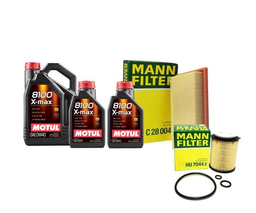 Mercedes Engine Oil Change Kit – Motul 2740940104 (0W-40) (X-Max 8100)