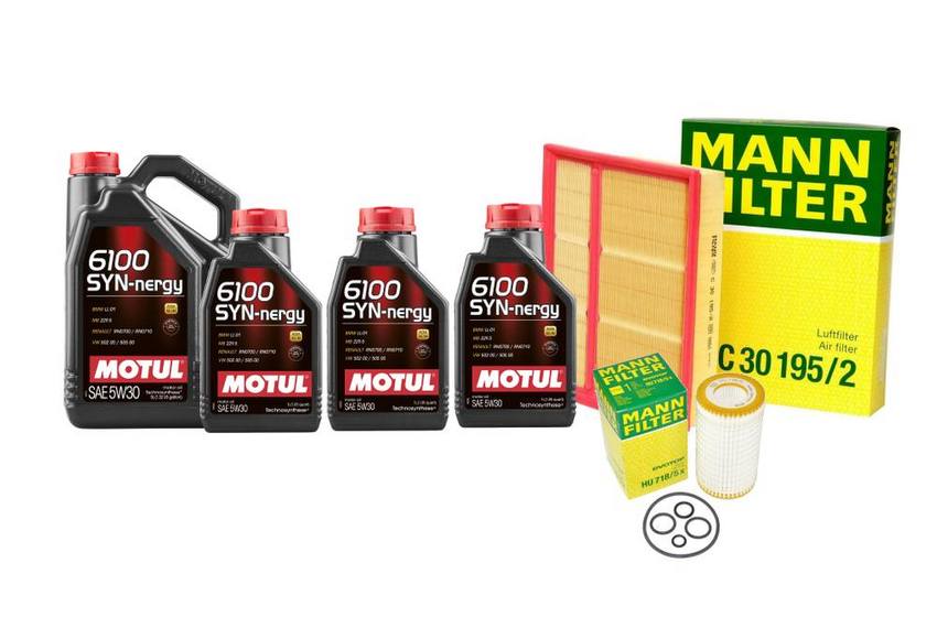 Mercedes Engine Oil Change Kit – Motul 0001802609 (5W30) (SYN-NERGY 6100)