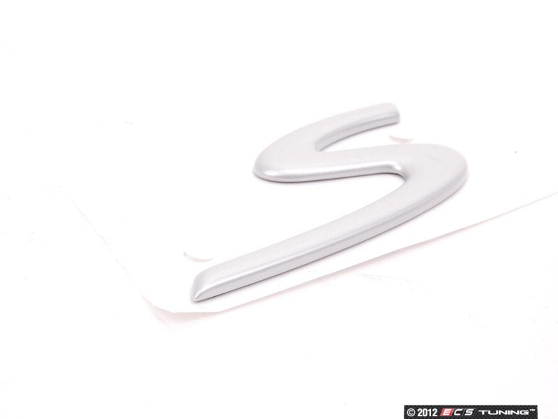 "S" Logo - Matte Chrome