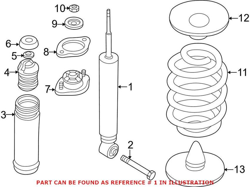 Shock Absorber – Rear (Sport)