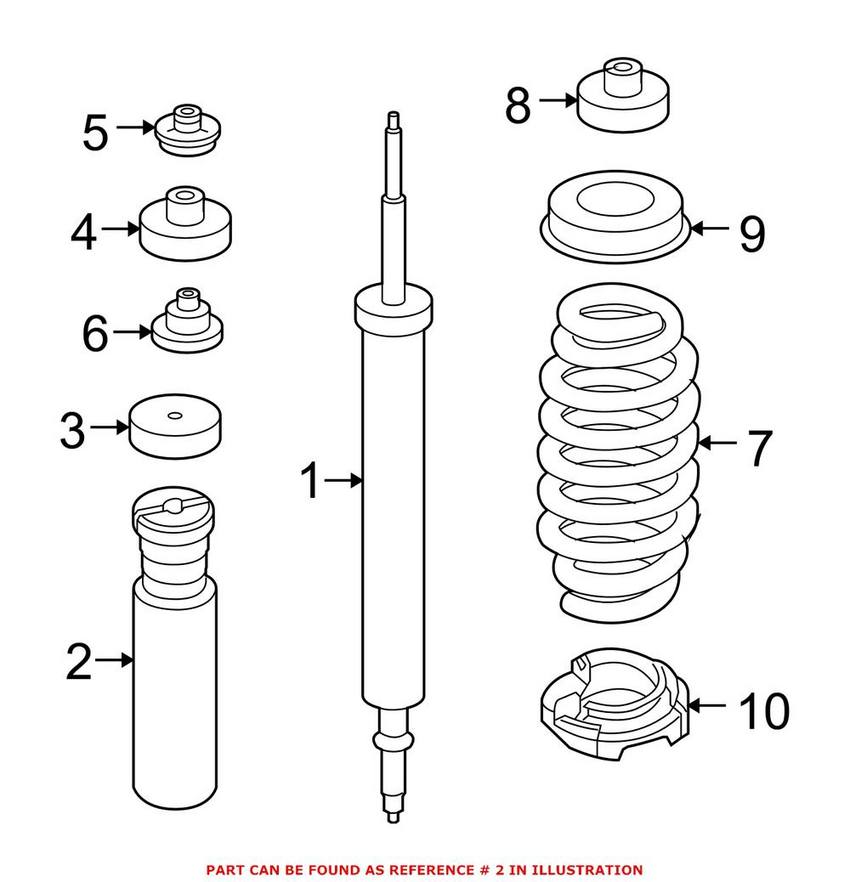 Shock Absorber Bellows – Rear