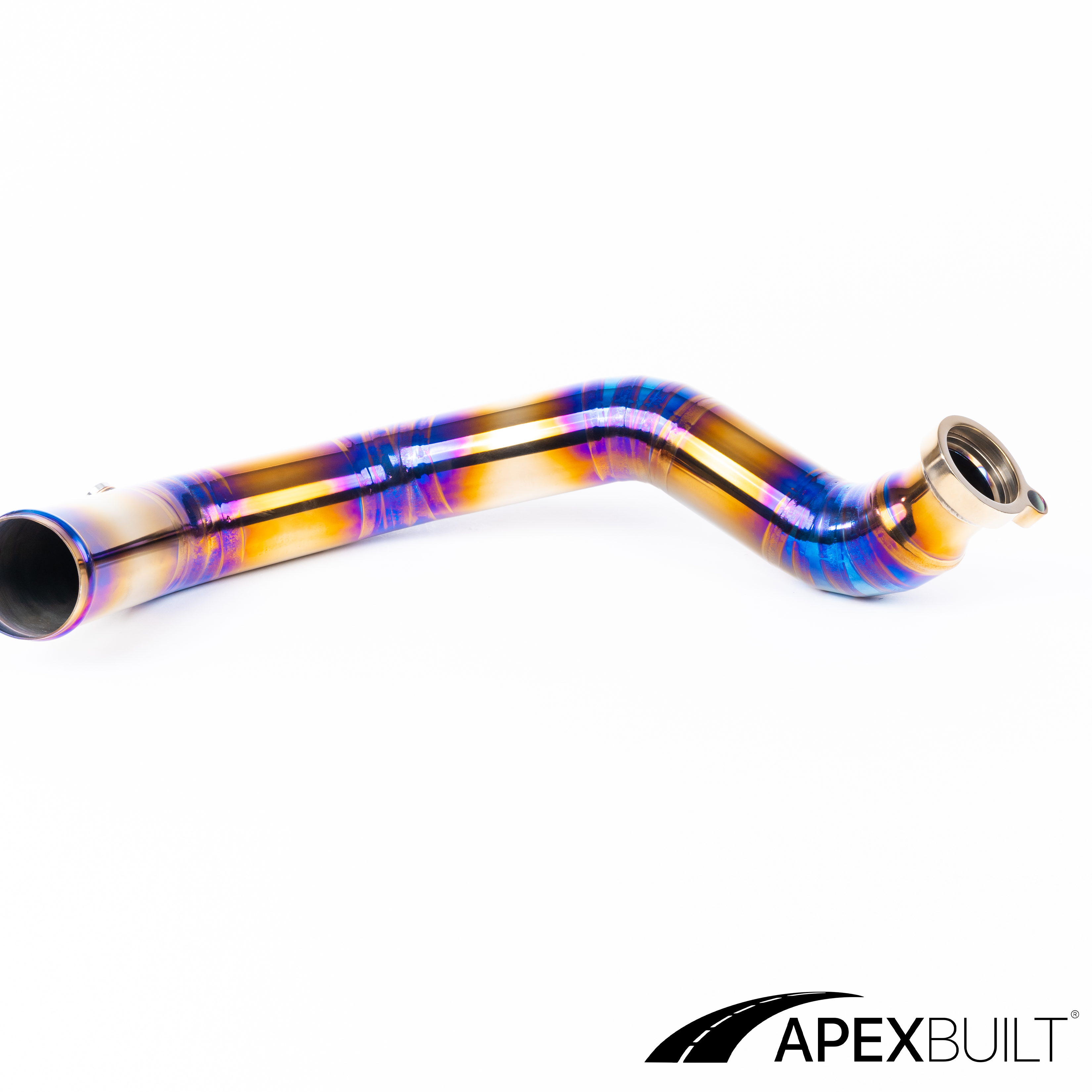 ApexBuilt® BMW F87 M2C, F80 M3, & F82/F83 M4 Titanium Charge Pipe Kit (S55, 2015-20)