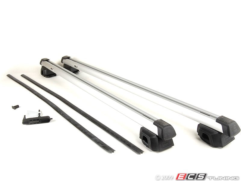 Roof Rack Base Bars - Silver