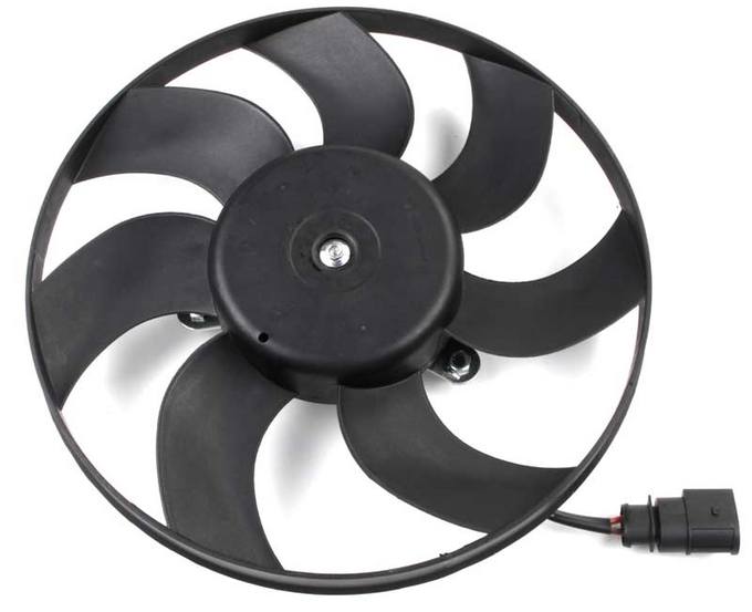 Audi VW Auxiliary Cooling Fan Assembly – Passenger Side 1K0959455ET – Behr 351039201