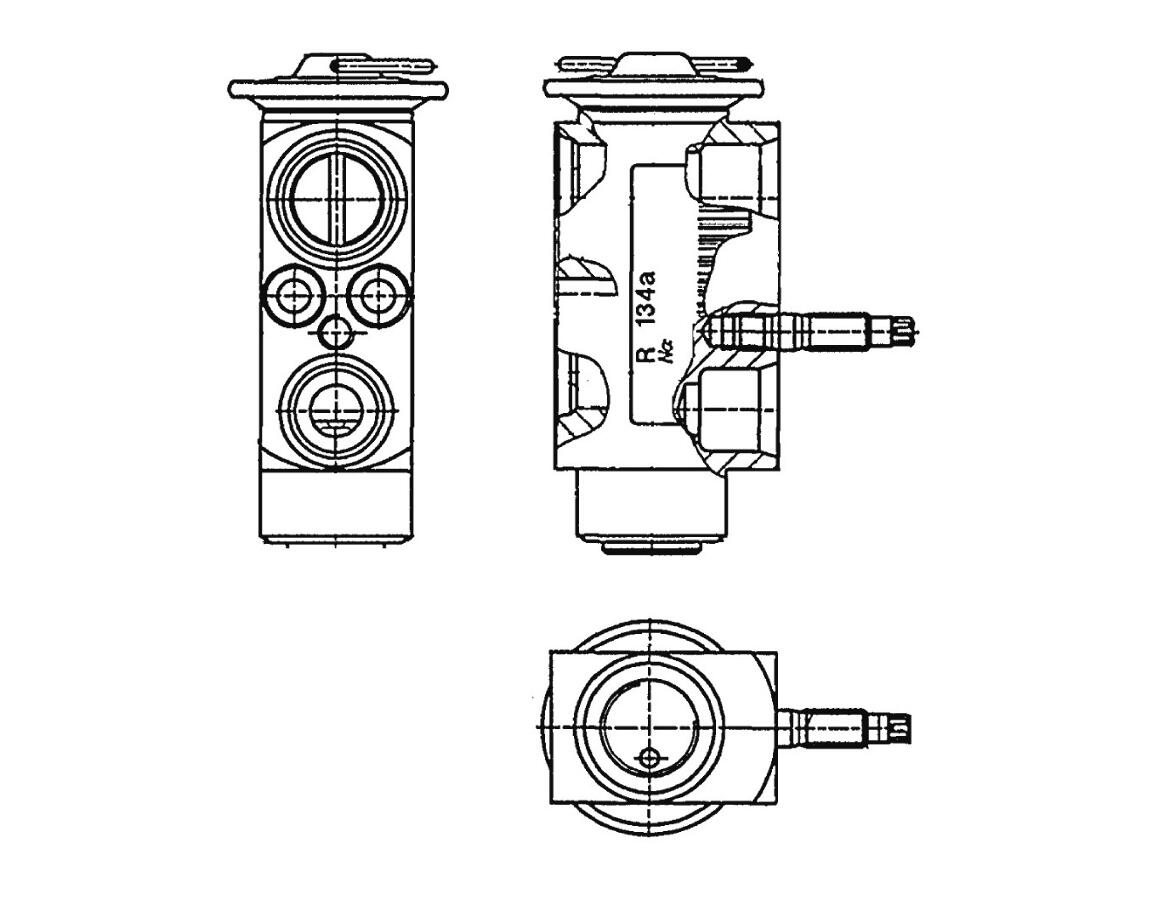 BMW A/C Expansion Valve 64119178316 – Behr 351234201