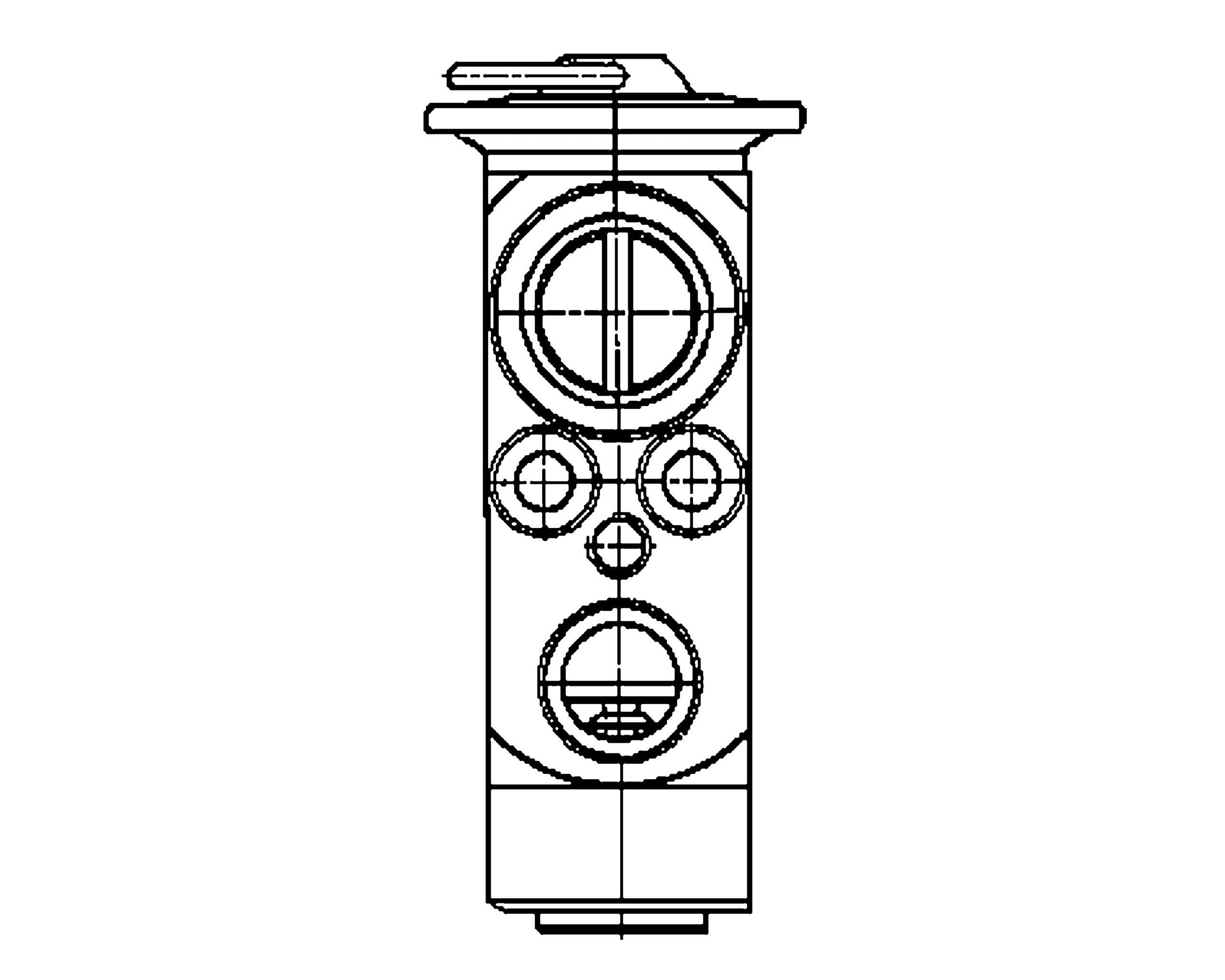 Mercedes A/C Expansion Valve 2208300384 – Behr 351239361